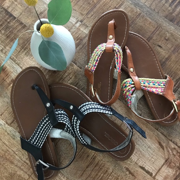 Girls Gladiator Sandals - TWO SHOES, one price! - Picture 1 of 4